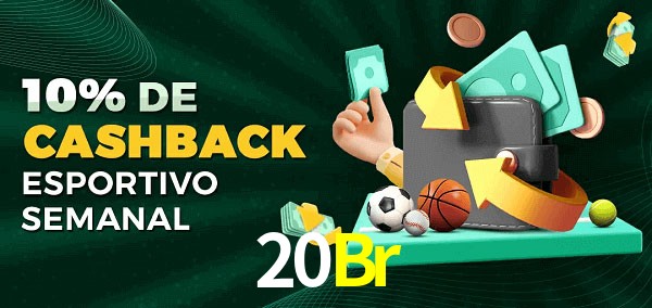 10% de bônus de cashback na 20Br